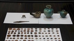 Ancient coins recovered by Iranian police