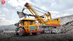 Issuance of mining licenses rises in Q3