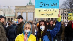Demonstrations against war on Ukraine