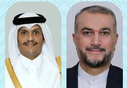 Qatari and Iranian FMs