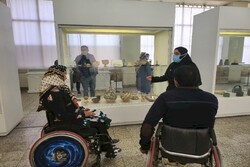 National Museum of Iran visited by hundreds of the differently-abled
