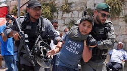 Israeli regime arrested over 9,000 Palestinian kids since 2015