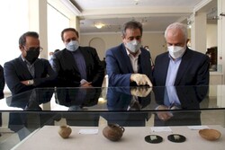 Relics repatriated from France on show at Tehran museum