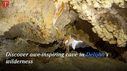 Discover awe-inspiring cave in Delijan's wilderness