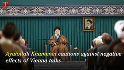 Ayatollah Khamenei cautions against negative effects of Vienna talks