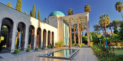 Tomb of Sadi, Shiraz.
