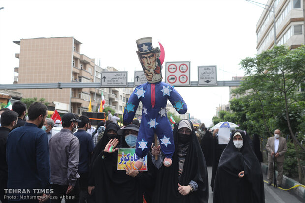 Quds Day march held across Iran-2