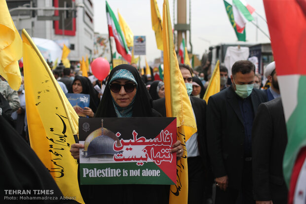 Quds Day march held across Iran-2