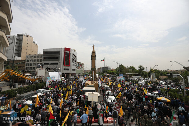 Quds Day march held across Iran-2