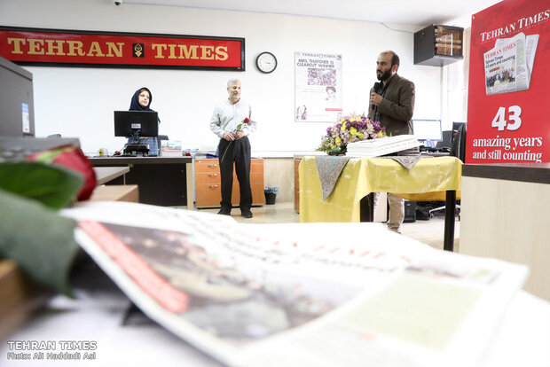 Tehran Times celebrates 43rd year of glory