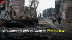 Diplomacy is only solution to Ukraine war
