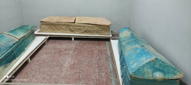 Parthian coffins on show at Susa Museum