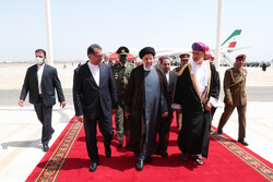 President Raisi visiting Oman
