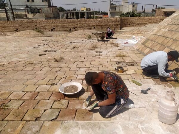 Caravansary getting prepared for modern trekkers