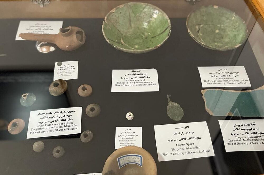 Relics from Iron Age onwards go on show in northern Iran 