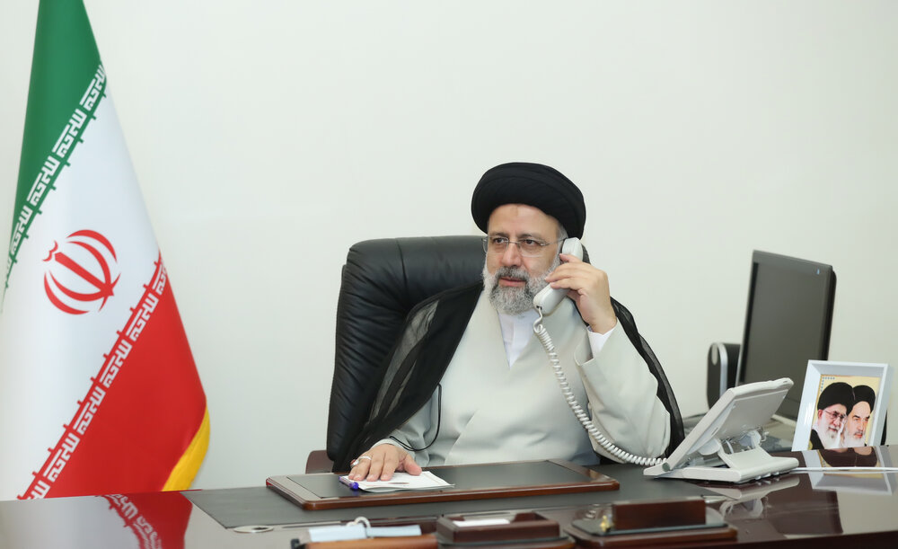 Raisi phone call