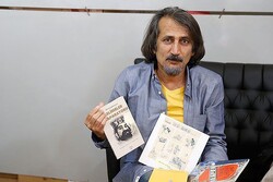 Children’s book writer Ahmad Akbarpur in an undated photo.