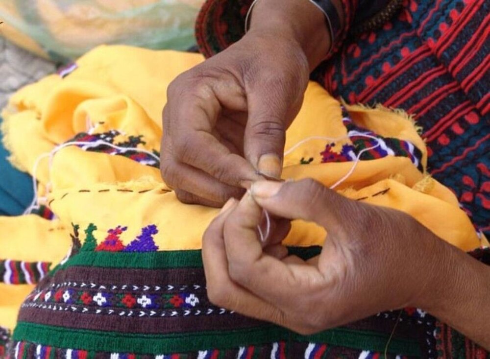 Baluchi needlework