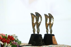 Golden Pen Award statuettes in a file photo. 