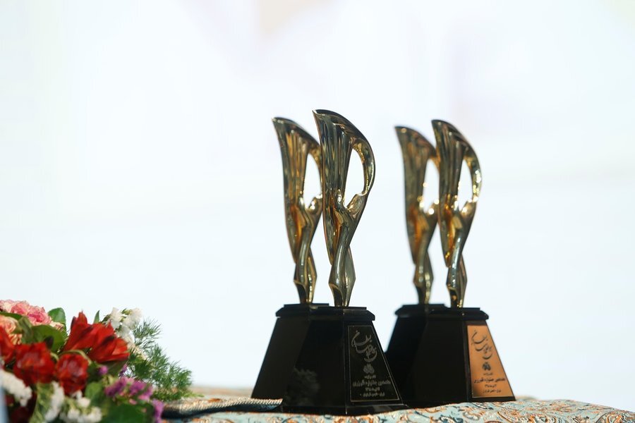 Golden Pen Award statuettes in a file photo.