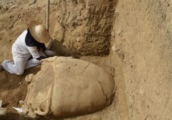 Oil drilling reveals cemetery with giant urn-like tombs in southwest Iran