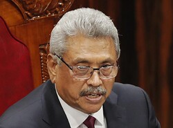 Sri Lankan president