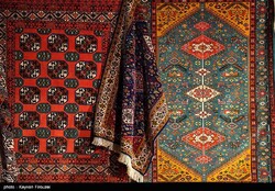 A glimpse of lavishly ornamented carpets of Fars