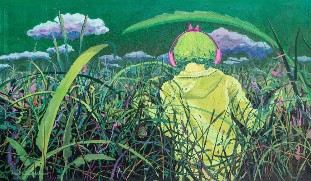 * Leila Eskandari and Hanieh Farhadinik are showcasing their latest paintings in an exhibition at Mohsen Gallery.