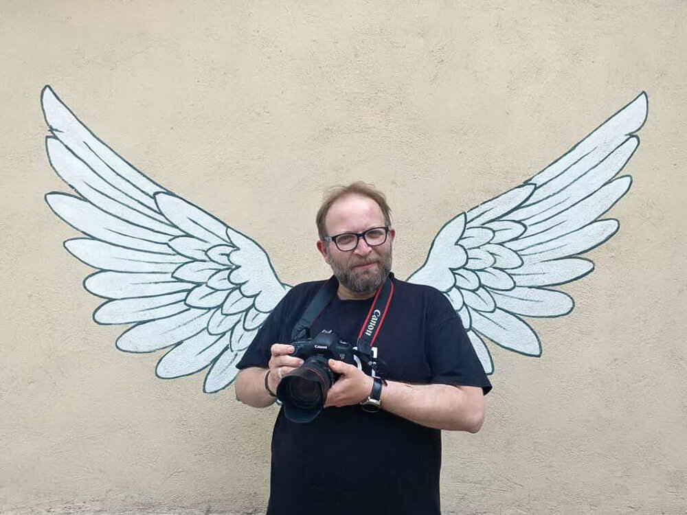 Photographer Babak Borzuyeh in an undated photo.