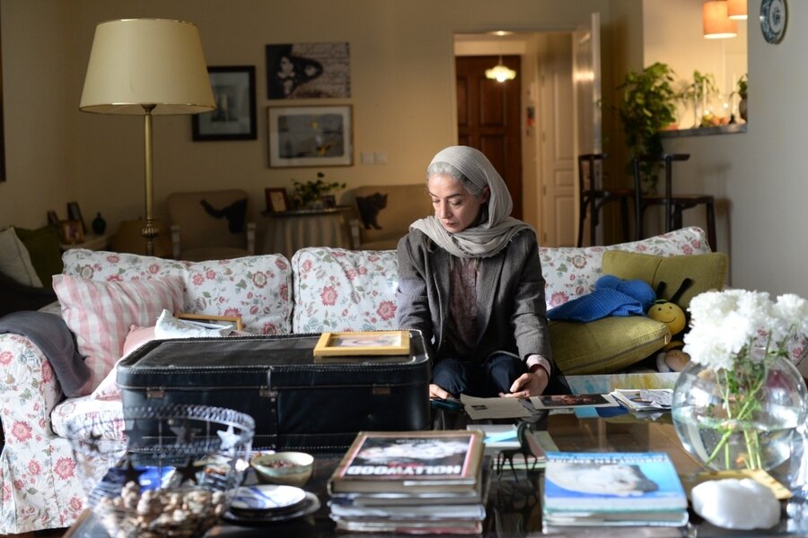 Pantea Panahiha acts in a scene from “19” by Manijeh Hekmat.