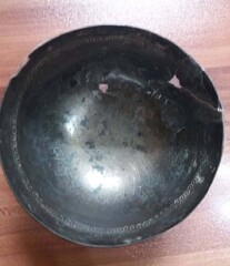 Police recover ancient bronze bowl