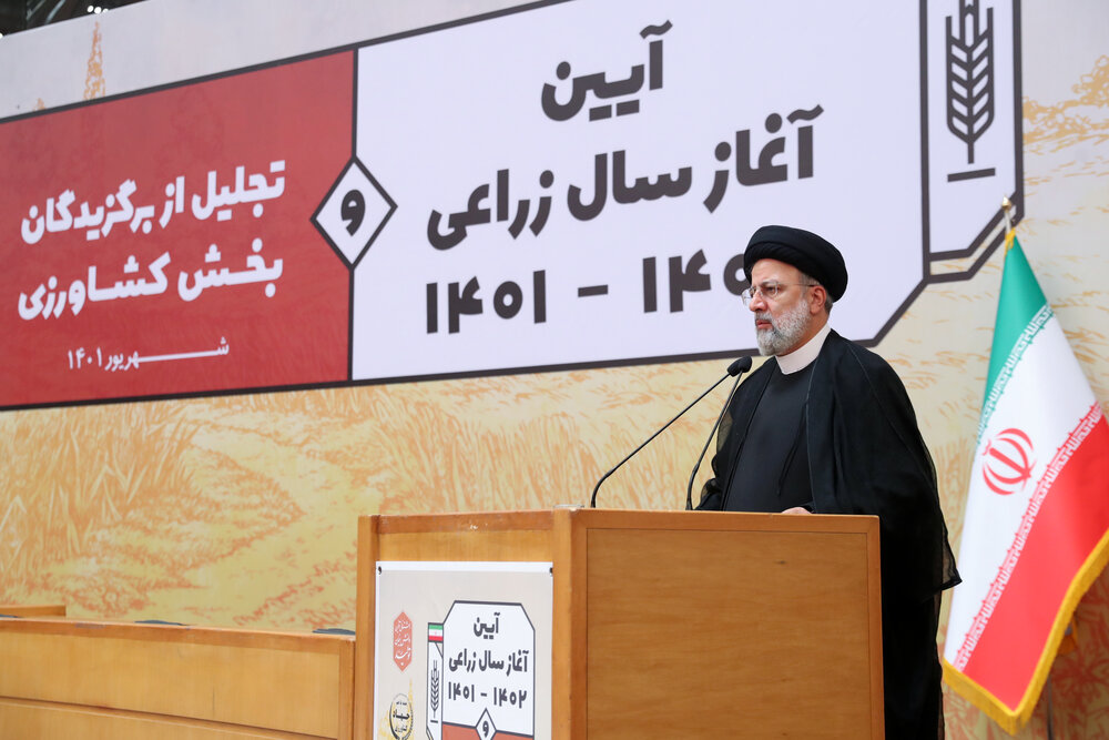 Raisi cherishes agriculture as vital to national economy