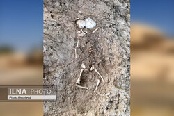 Archaeologists in Iran unearth 5,700-year-old skeleton of baby buried in wall foundation