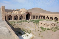 deserted caravanserai of Hajib