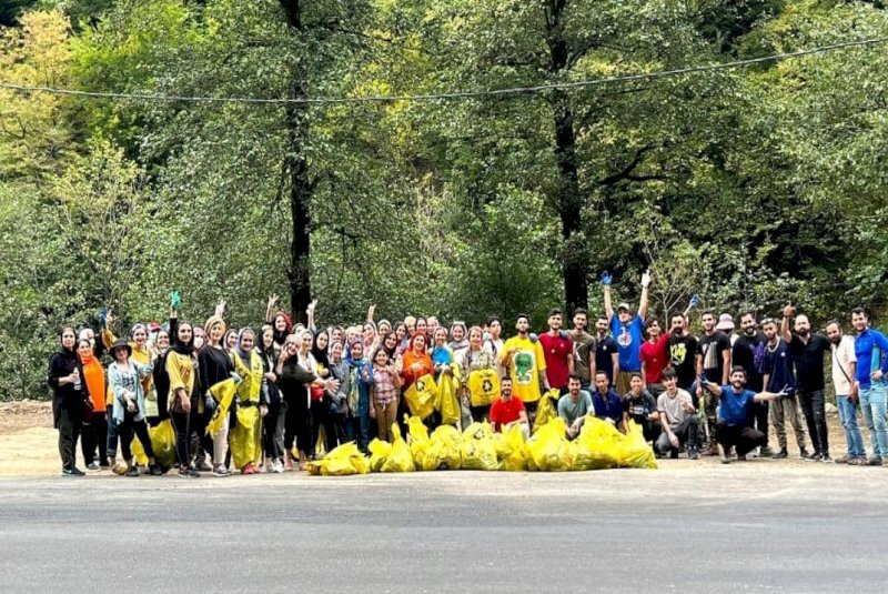 Nature lovers clean route to Masouleh