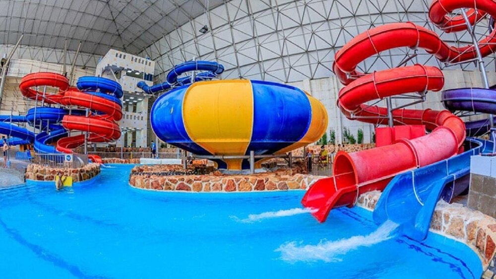 Gigantic water park