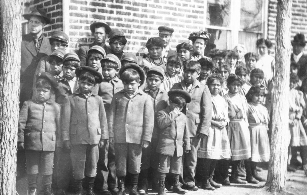 Native American children