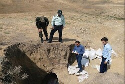 Ardabil police recover 111 relics from unauthorized excavators