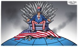 U.S. hegemony declining