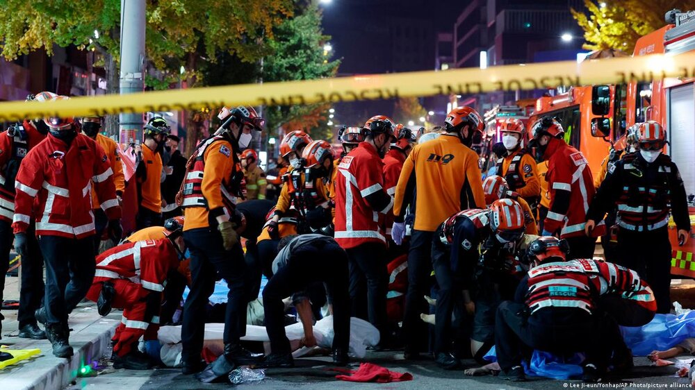 151 killed, 82 injured in Halloween stampede in Seoul - Tehran Times