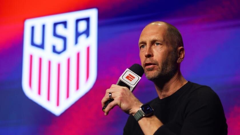 U.S. coach Gregg Berhalter