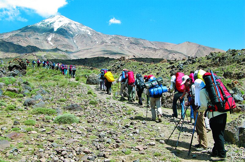 An occasion to celebrate life in Iranian heights