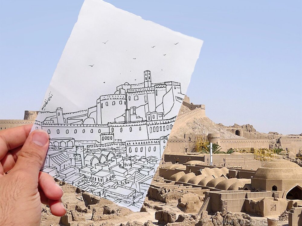 UNESCO-designated citadel dresses up with gentle warm lights