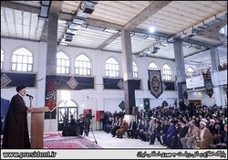 President Raisi addressing people in Baharestan