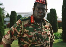 Actor Forest Whitaker stars as Idi Amin in the acclaimed historical drama “The Last King of Scotland”.