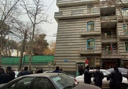 Azerbaijan embassy in Tehran