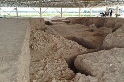 Foundations of two giant structures unearthed near Persepolis