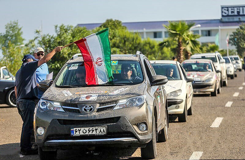 Tehran-Sari rally