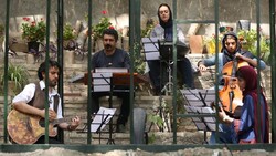 A scene from Iranian director Dariush Mehrjui’s “La Minor”.