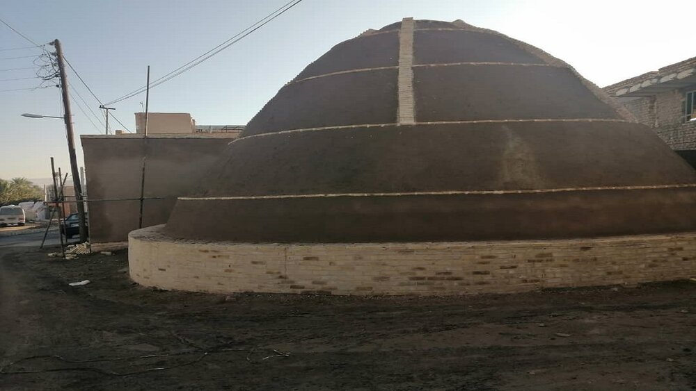 Historical cistern in Bafq restored to former state